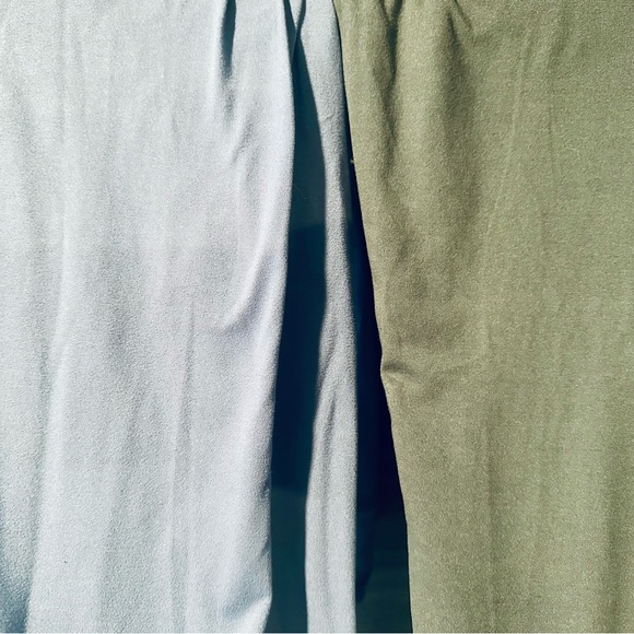 LuLaRoe Leggings in Light Blue and Slate Blue - Picture 1 of 6
